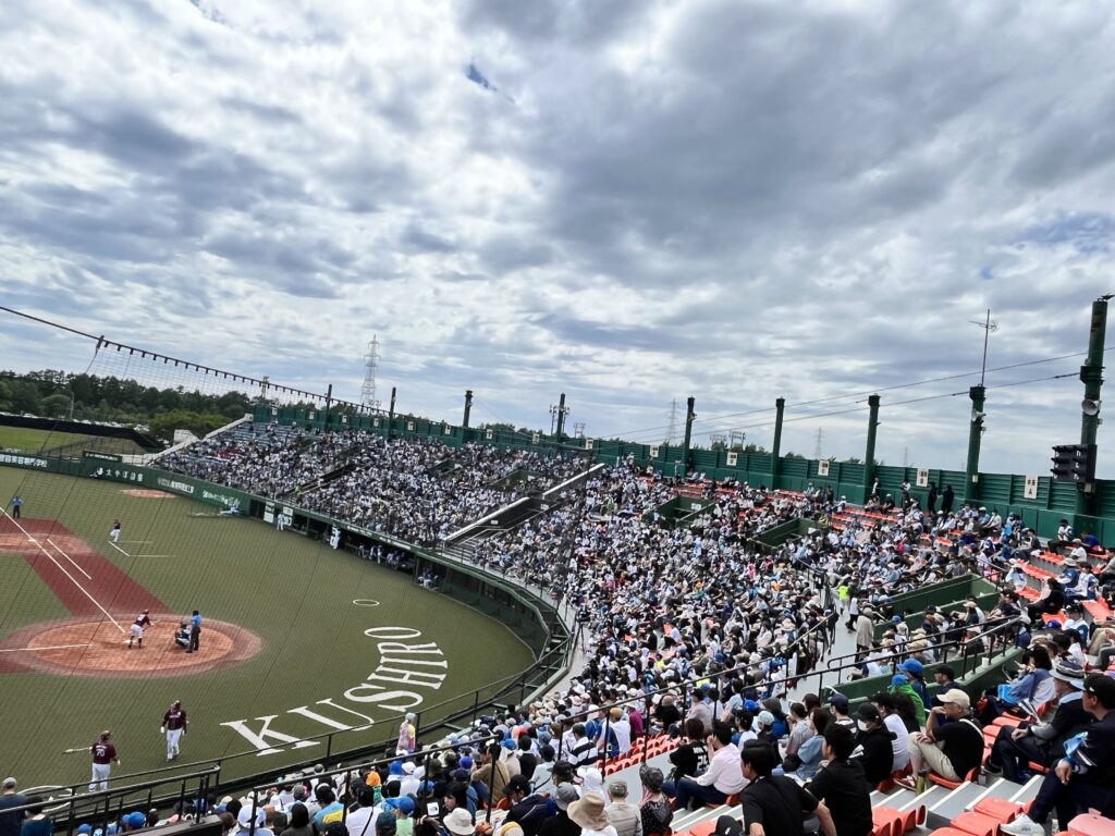 北海道日本ハムファイターズ ファーム公式戦(ミシマホームゲーム)を開催しました