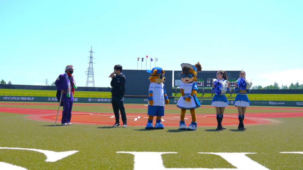 北海道日本ハムファイターズ ファーム公式戦(ミシマホームゲーム)を開催しました